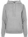 Dames Hoodie Basic Build Your Brand BB007 Heather Grey